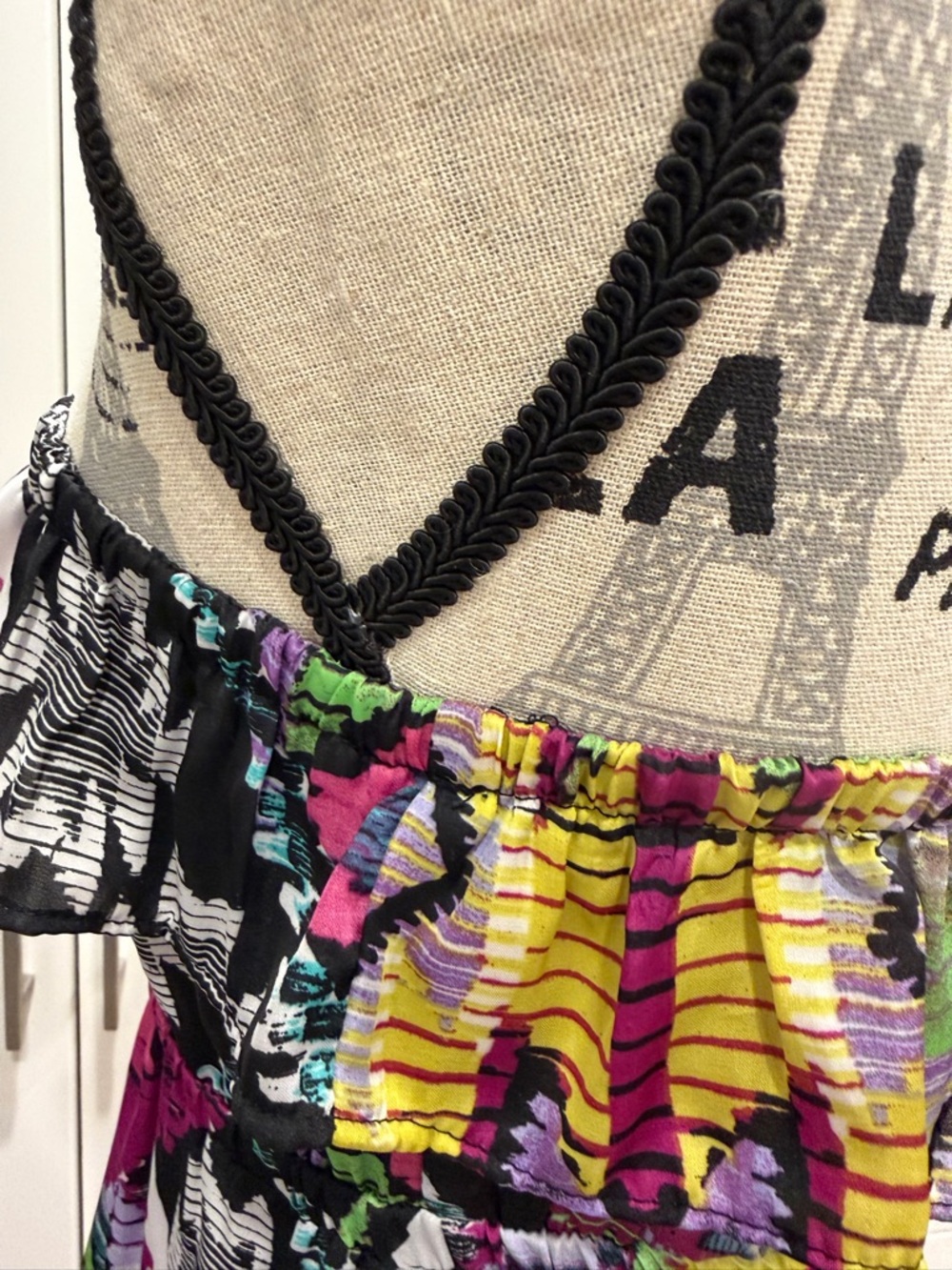 Forever 21 Multicolor Aztec Print Strapless Dress - Picture 7 of 10